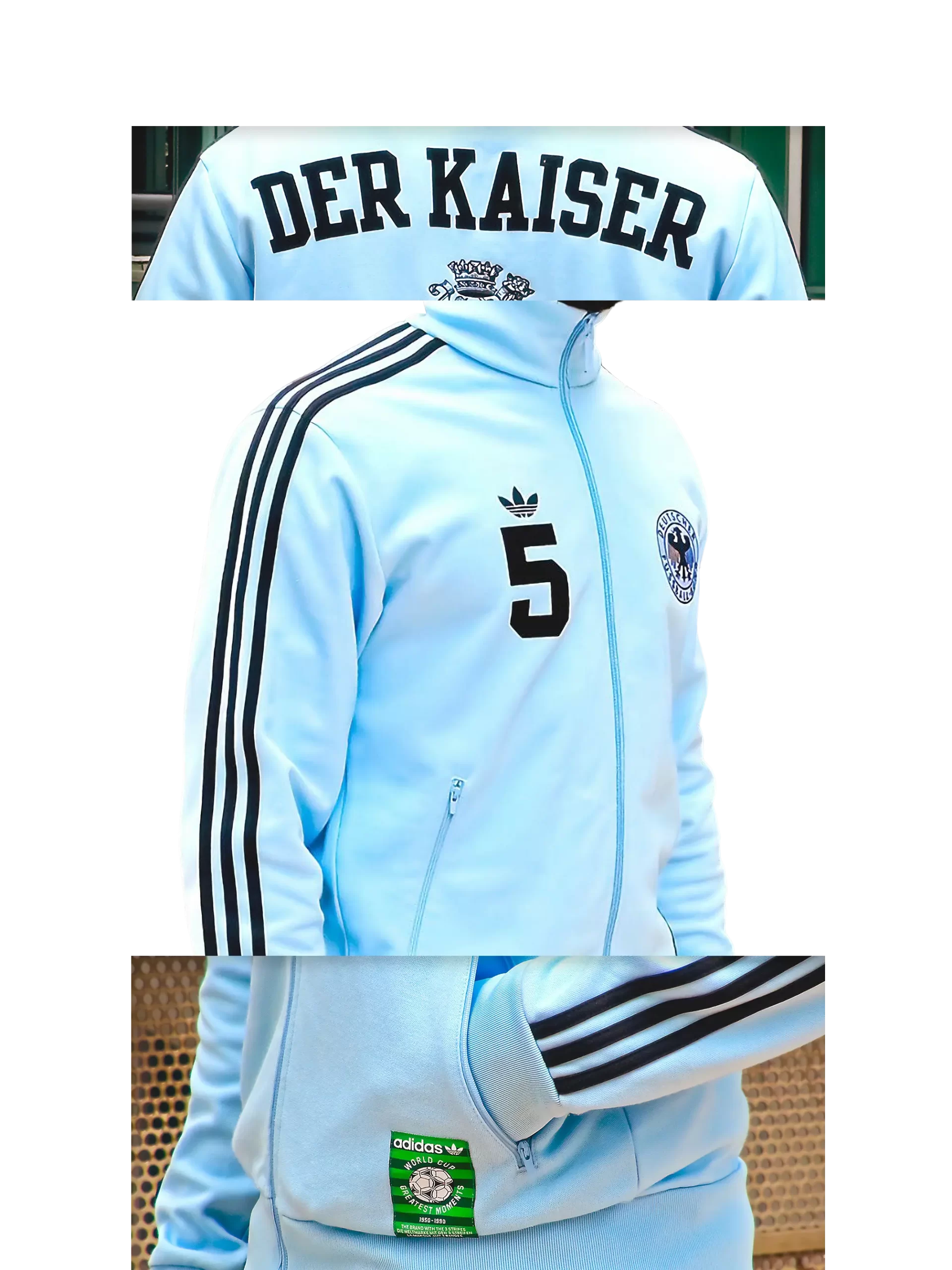 Men's 2005 Der Kaiser '74 Track Top by Adidas Originals: Gorgeous (EnLawded.com file #lmchk40150ip2y121349kg9st)