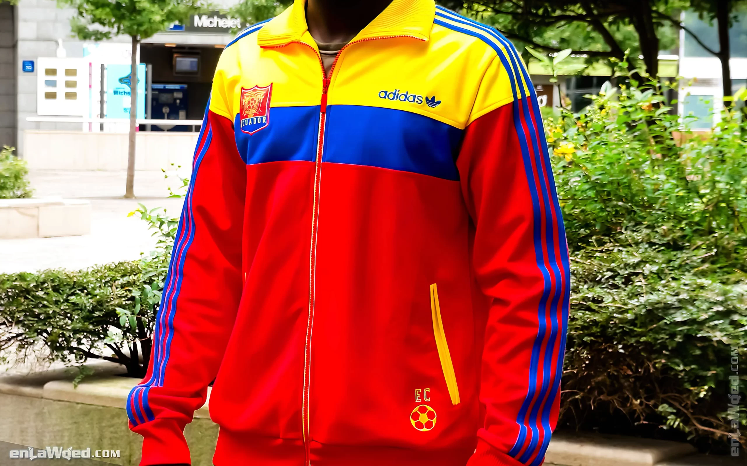 prima motor diámetro Men's 2006 Ecuador Track Top by Adidas Originals: Superb - EnLawded