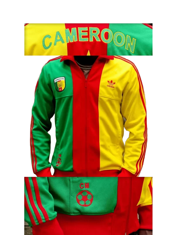 Men's 2007 Cameroon Track Top by Adidas Originals: Jubilant (EnLawded.com file #lmchk48495ip2y122408kg9st)