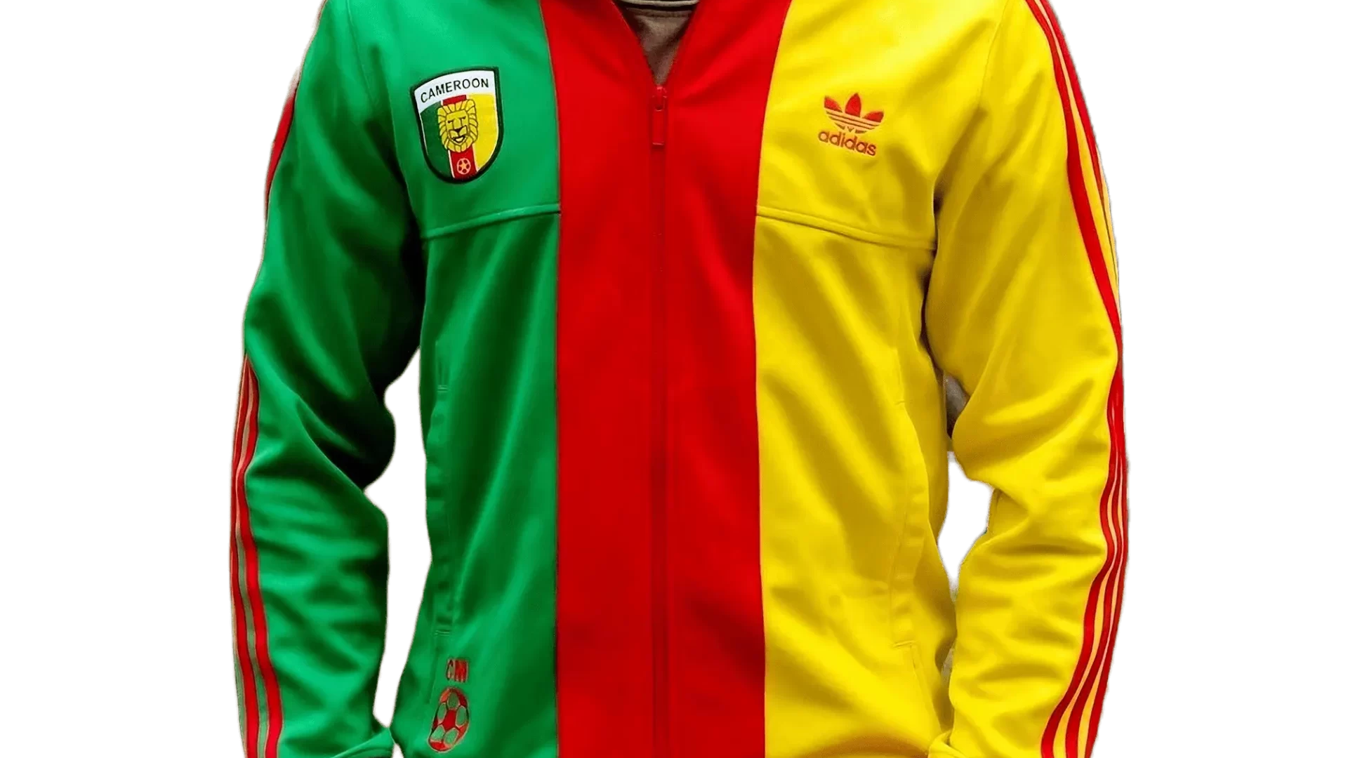 Men's 2007 Cameroon Track Top by Adidas Originals: Jubilant (EnLawded.com file #lmchk48495ip2y122408kg9st)