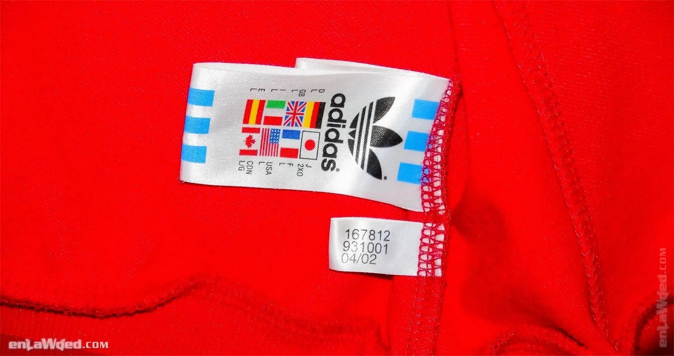 Men's 2004 Soviet CCCP '82 Jersey by Adidas Originals: Strong