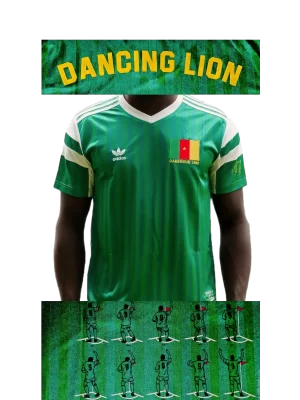 Men's 2006 Cameroon '90 Dancing Lion Jersey by Adidas: Intelligent (EnLawded.com file #lmchk62092ip2y123312kg9st)