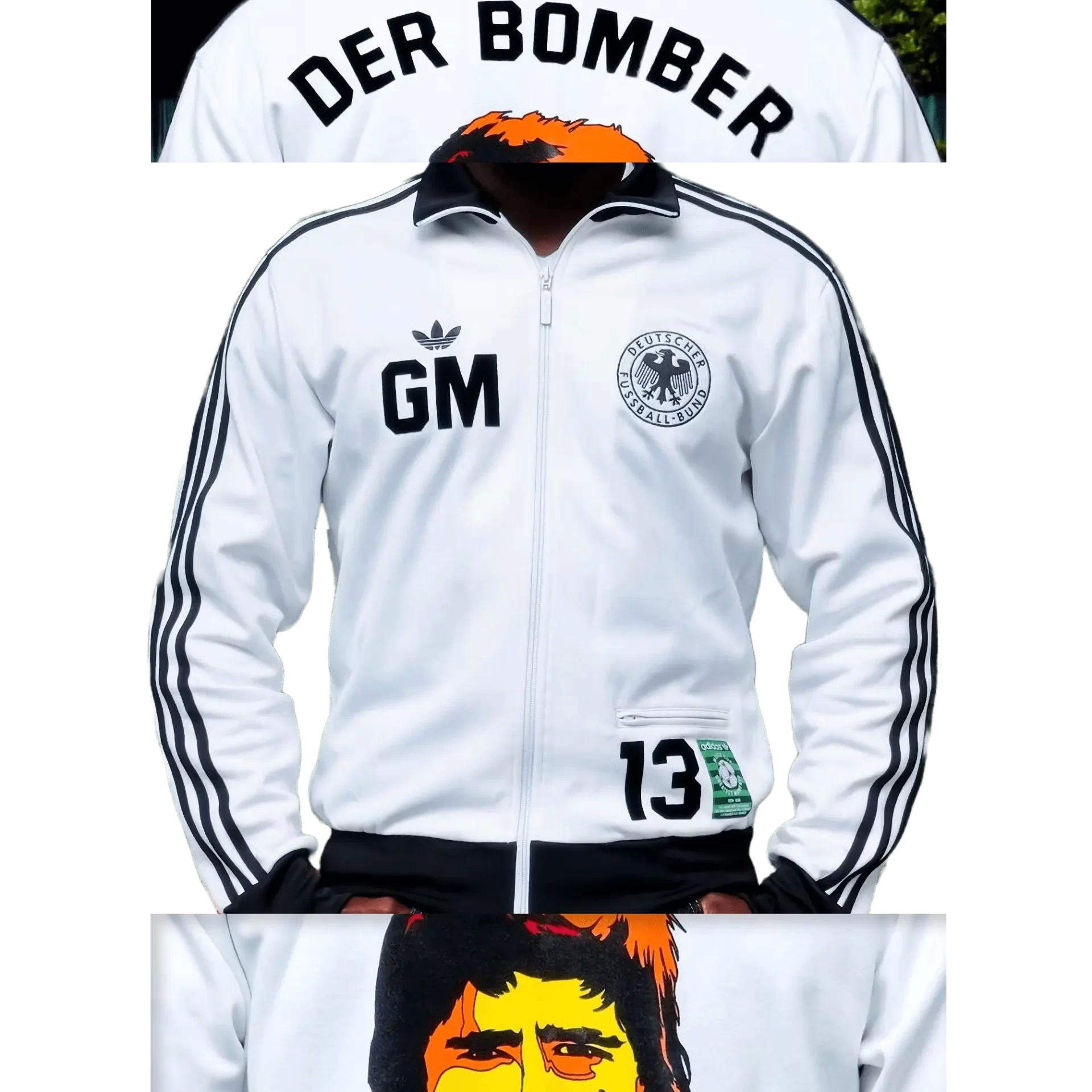 Men's 2006 Der Bomber '70 Track Top by Adidas Originals: Dreamy (EnLawded.com file #lmchk57806ip2y123318kg9st)