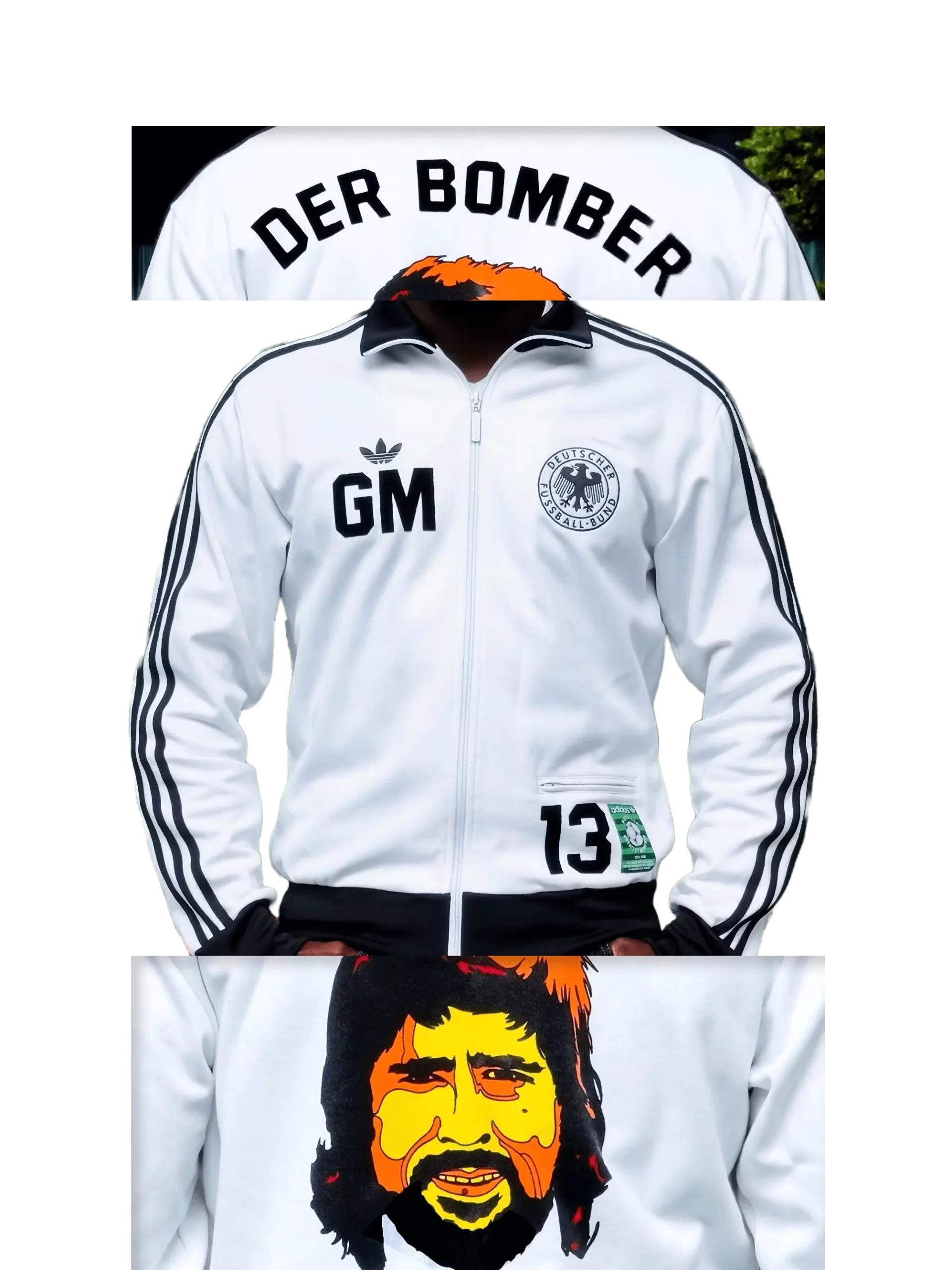 Men's 2006 Der Bomber '70 Track Top by Adidas Originals: Dreamy (EnLawded.com file #lmchk57806ip2y123318kg9st)