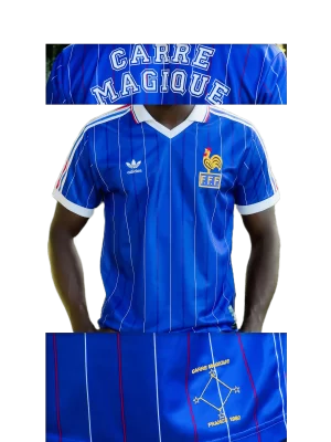 Men's 2005 France '82 Carre Magique Jersey by Adidas: Devoted (EnLawded.com file #lmchk56806ip2y123320kg9st)