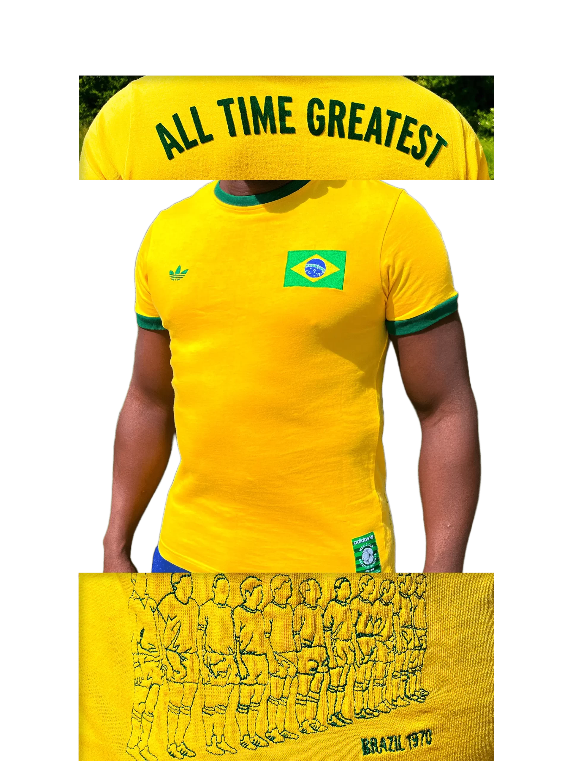 Men's 2006 Brasil '70 T-Shirt by Adidas Originals: Memorable (EnLawded.com file #lmchk67045ip2y123822kg9st)