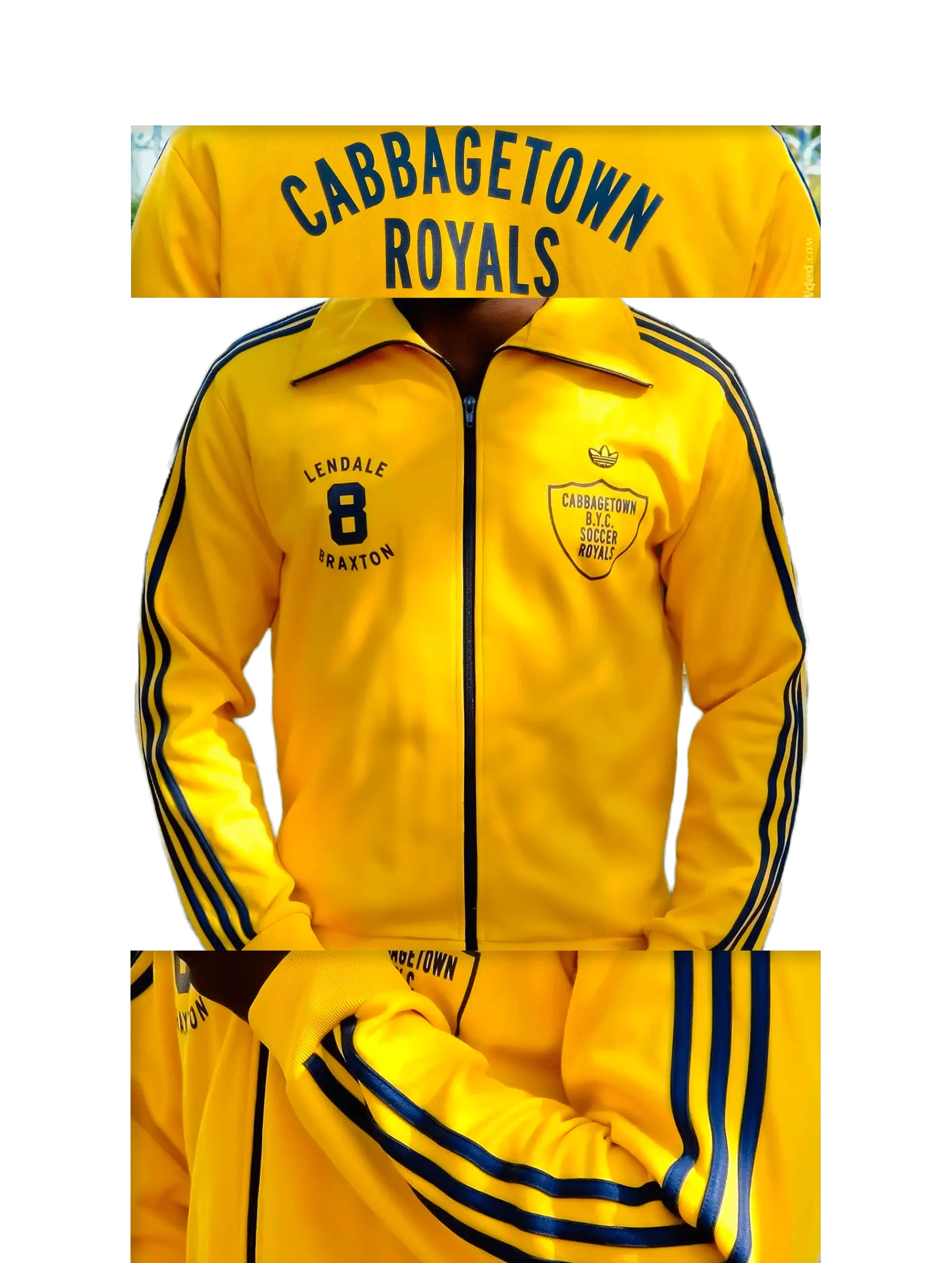 adidas ジャージ　XL CABBAGETOWN ROYALS