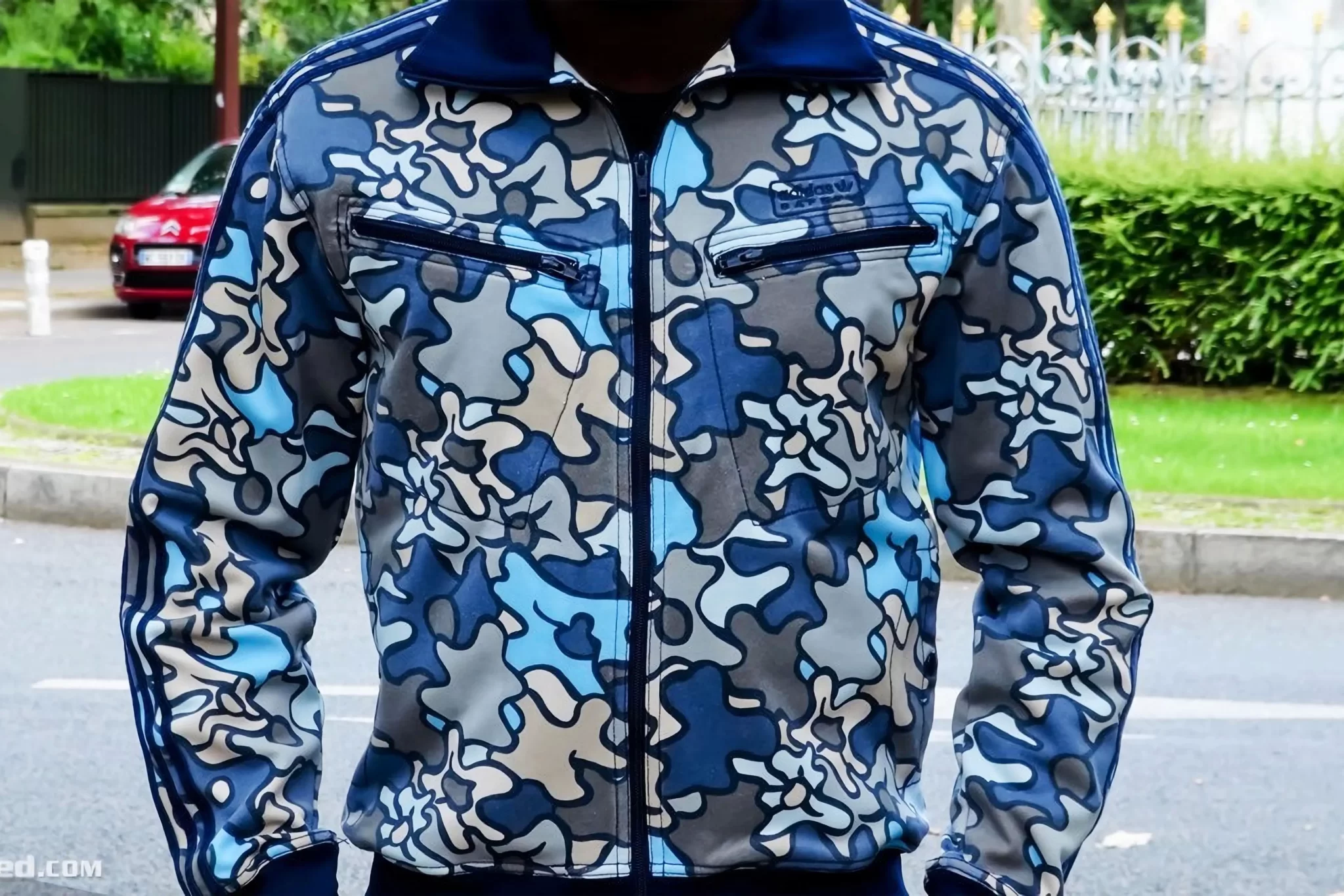 Men’s 2006 Adidas Originals Blue Safety Camo Track Top: Colossal (EnLawded.com file #lmchjvfdqz8j7zif1u)