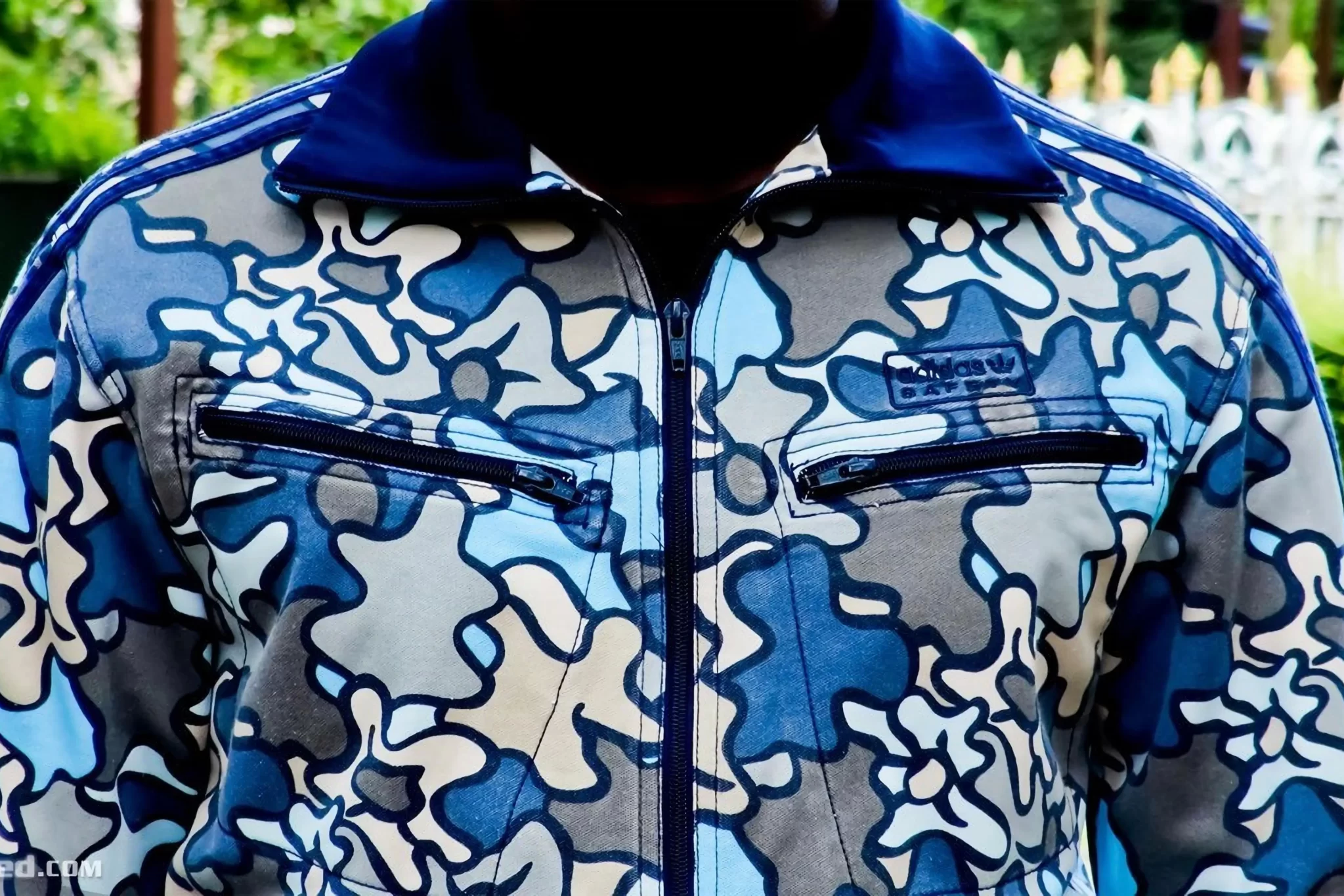 Men’s 2006 Adidas Originals Blue Safety Camo Track Top: Colossal (EnLawded.com file #lmchjtgmxqi2bpoo2rs)