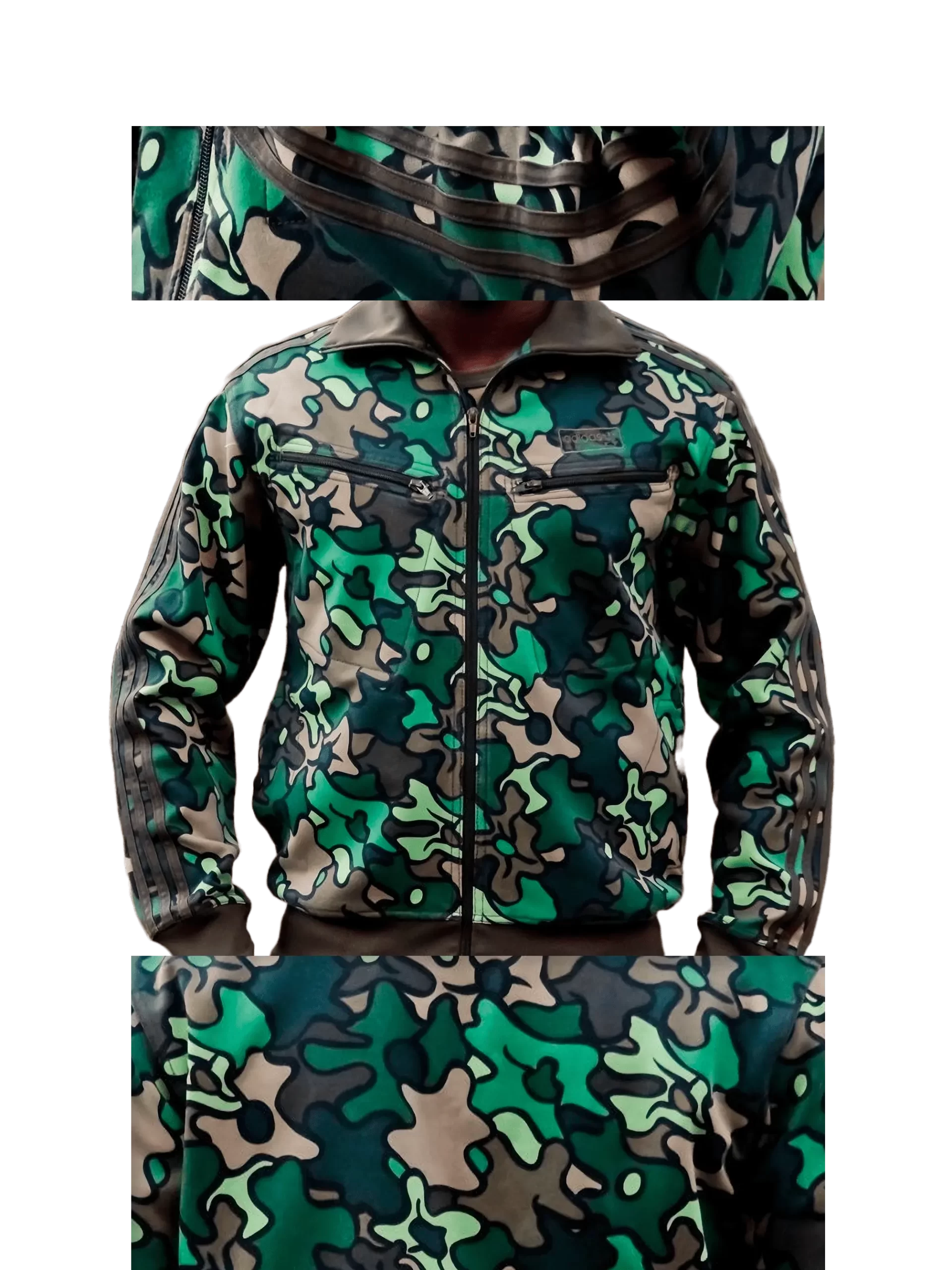 Men's 2006 Adidas Originals Green Safety Camo Track Top: Resourceful (EnLawded.com file #lmchk84937ip2y125201kg9st)